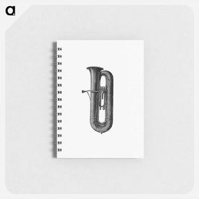 アートメモ帳-Trumpet Engraving
 - 大英図書館 Memo.