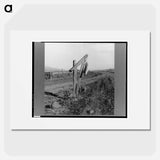 Mail bag. Gem County, Idaho. - Dorothea Lange Poster.