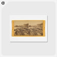 アートポストカード-Fort Wrangle, Military Post
 - エドワード マイブリッジ Postcard.