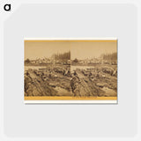 アートポストカード-Fort Wrangle, Military Post
 - エドワード マイブリッジ Postcard.