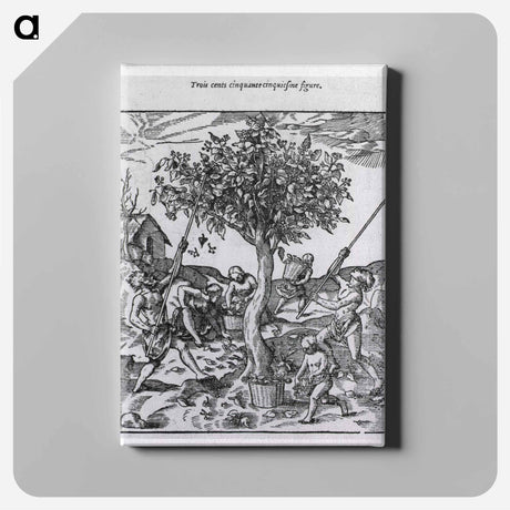 アートパネル-Gathering Pepper in India
 - 国立医学図書館 Canvas.