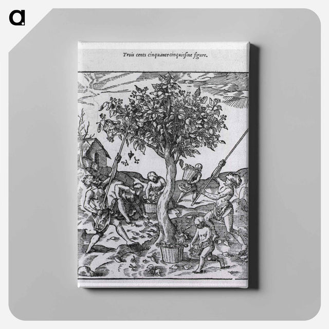 アートパネル-Gathering Pepper in India
 - 国立医学図書館 Canvas.
