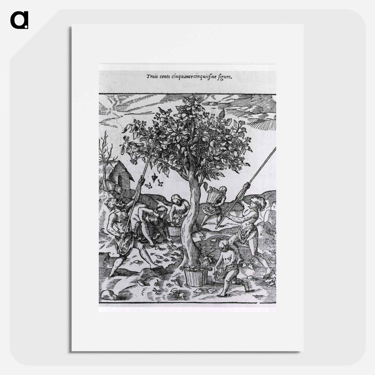 アートポスター-Gathering Pepper in India
 - 国立医学図書館 Poster.