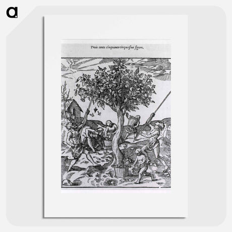 アートポスター-Gathering Pepper in India
 - 国立医学図書館 Poster.