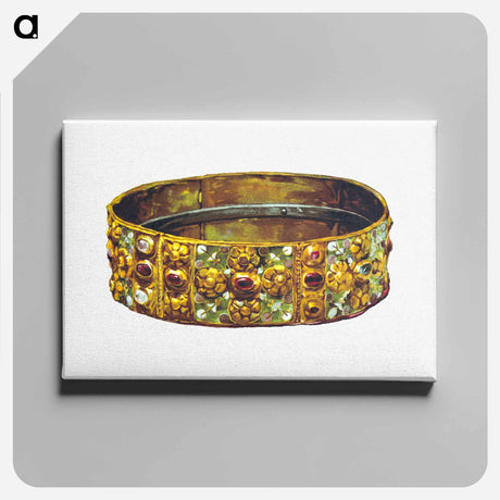 アートパネル-Iron Crown of the Lombard Kings
 - 大英図書館 Canvas.
