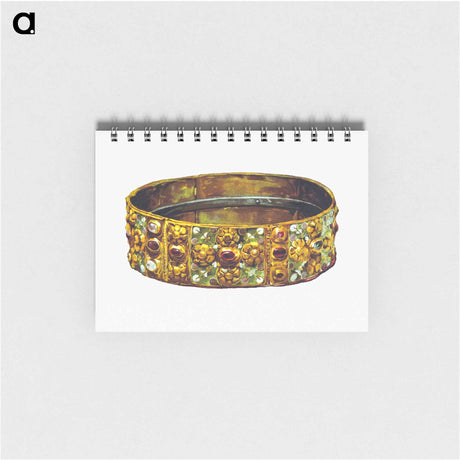 アートメモ帳-Iron Crown of the Lombard Kings
 - 大英図書館 Memo.