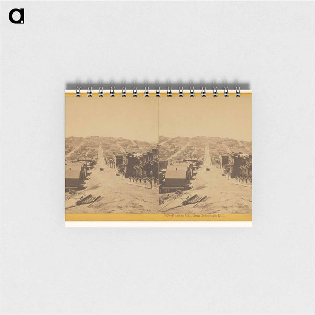 アートメモ帳-Russian Hill, from Telegraph Hill
 - エドワード マイブリッジ Memo.