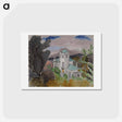 アートポストカード-Blue Villa - アンリ マティス Postcard.