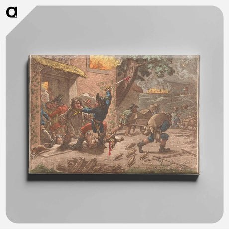 アートパネル-United Irishmen Upon Duty
 - イェール大学アートギャラリー Canvas.