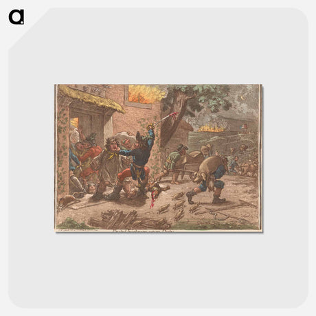 アートポストカード-United Irishmen Upon Duty
 - イェール大学アートギャラリー Postcard.