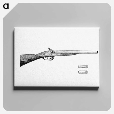 アートパネル-Shot Gun
 - 大英図書館 Canvas.