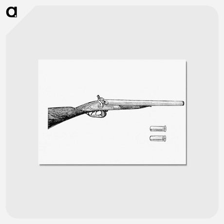 アートポストカード-Shot Gun
 - 大英図書館 Postcard.