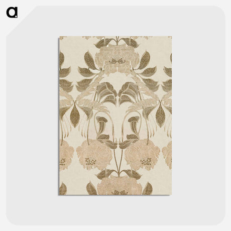 アートポストカード-Art Nouveau Silk
 - クリーブランド美術館 Postcard.