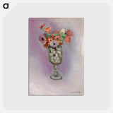 アートポストカード-Bouquet of Anemones - アンリ マティス Postcard.