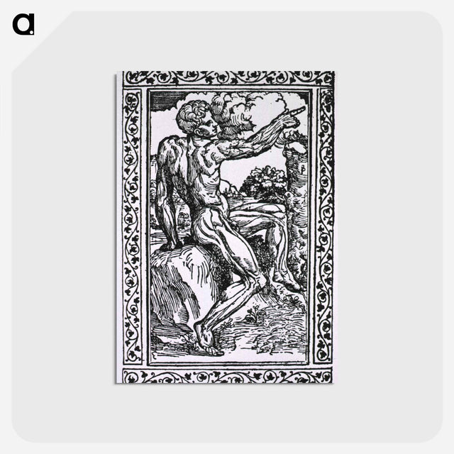 アートポストカード-Anatomy of the Human Body
 - 国立医学図書館 Postcard.