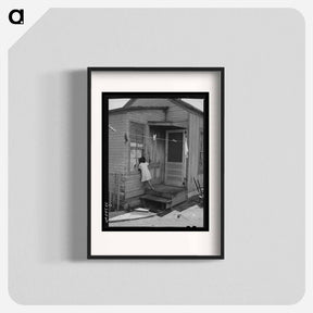 アートポスター-Little Mexican Girl at the Window
 - ラッセル リー Poster.