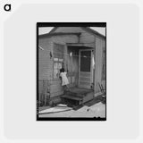 アートポストカード-Little Mexican Girl at the Window
 - ラッセル リー Postcard.
