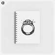 アートメモ帳-Diamond Ring Illustration from Messia
 - 大英図書館 Memo.