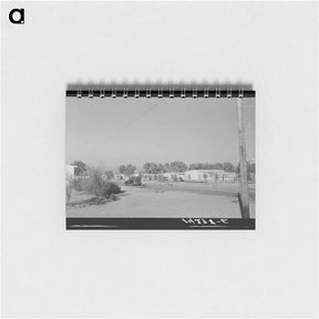 アートメモ帳-Farmworkers' homes - ドロテア ラング Memo.