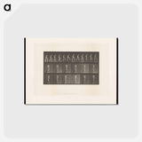 アートポストカード-Nude Ascending
 - エドワード マイブリッジ Postcard.
