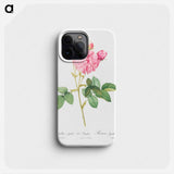 Agatha rose - Pierre Joseph Redouté Phone Case.