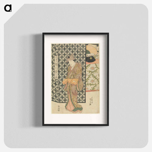 Triptych Center Panel
 - 歌川 国貞 Poster.