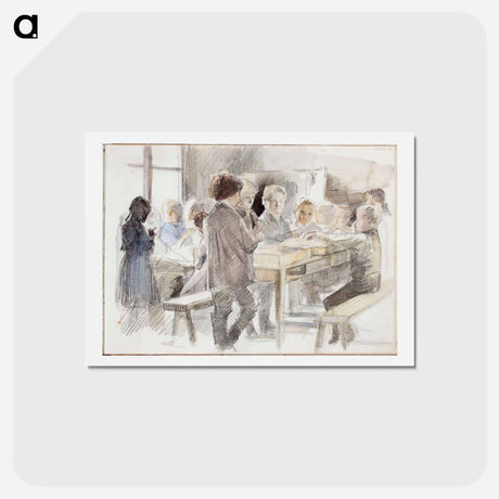 アートポストカード-(unknown) - アルバート エーデルフェルト Postcard.
