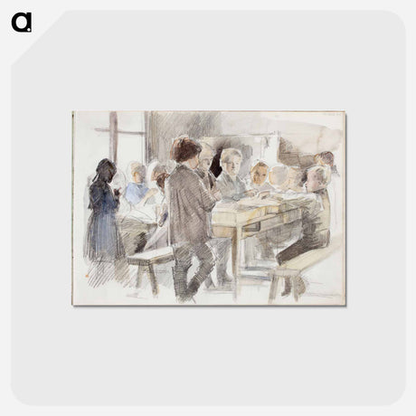 アートポストカード-(unknown) - アルバート エーデルフェルト Postcard.