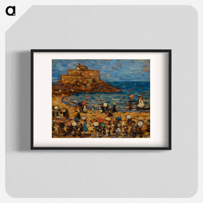 アートポスター-Seascape–St. Mâlo
 - バーンズ・コレクション Poster.