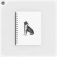 アートメモ帳-Scottish Deerhound
 - 大英図書館 Memo.