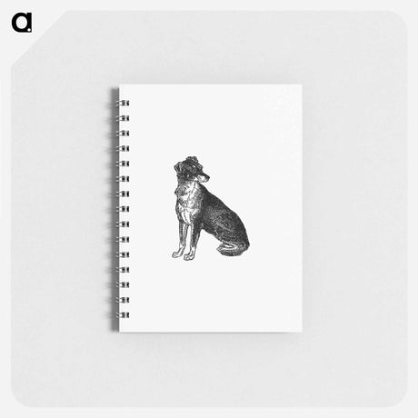 アートメモ帳-Scottish Deerhound
 - 大英図書館 Memo.