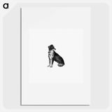 アートポスター-Scottish Deerhound
 - 大英図書館 Poster.