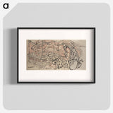 アートポスター-Katsushika Hokusai’s Album of Sketches - 葛飾 北斎 Poster.