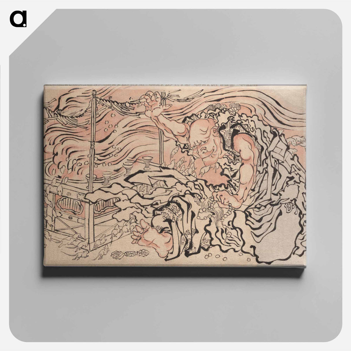 Katsushika Hokusai’s Album of Sketches - 葛飾 北斎 Canvas.