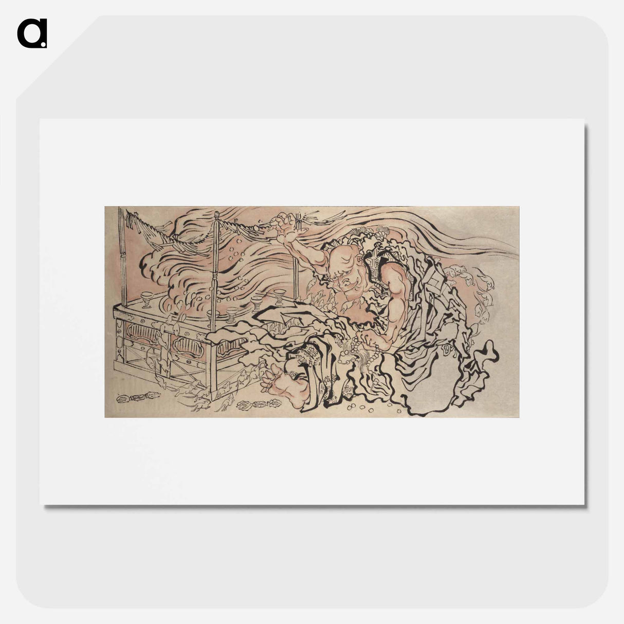 アートポスター-Katsushika Hokusai’s Album of Sketches - 葛飾 北斎 Poster.