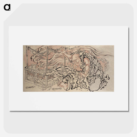 アートポスター-Katsushika Hokusai’s Album of Sketches - 葛飾 北斎 Poster.
