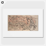 Katsushika Hokusai's Album of Sketches - Katsushika Hokusai Poster.