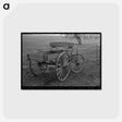 アートポストカード-Democrat Wagon on William Walling Farm
 - ラッセル リー Postcard.