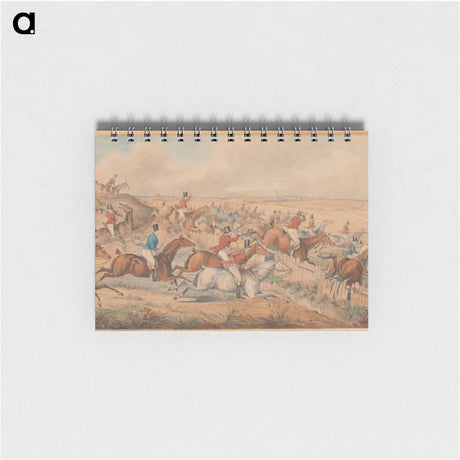 アートメモ帳-The Leicestershire Hunt - Symptoms of a Skurry in a Pewy Country
 - イェール大学アートギャラリー Memo.