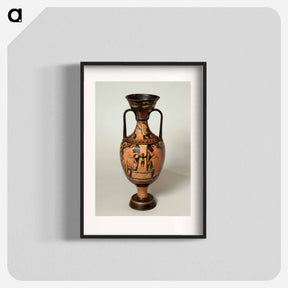 アートポスター-Apulian Red-Figure Amphora
 - バーンズ・コレクション Poster.
