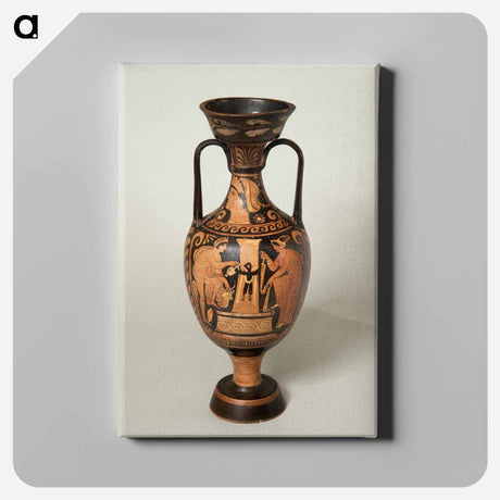 アートパネル-Apulian Red-Figure Amphora
 - バーンズ・コレクション Canvas.
