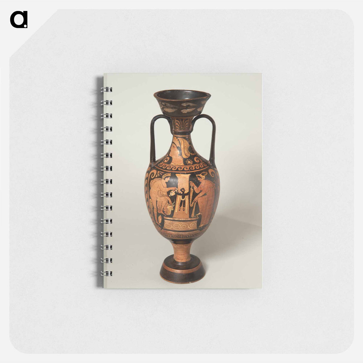 アートメモ帳-Apulian Red-Figure Amphora
 - バーンズ・コレクション Memo.