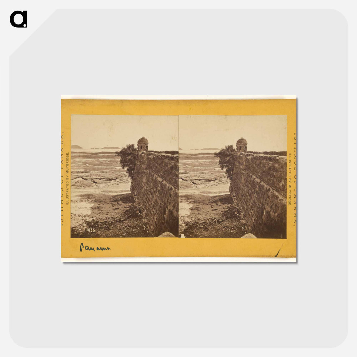 アートポストカード-Panama. A walk around the Walls
 - エドワード マイブリッジ Postcard.