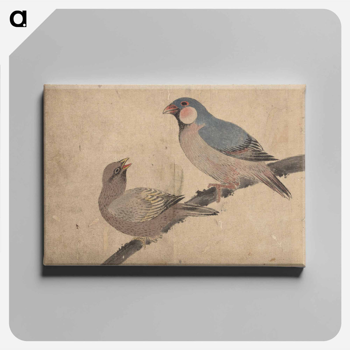 アートパネル-Album of Sketches by Katsushika Hokusai and His Disciples - 葛飾 北斎 Canvas.