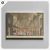 アートパネル-The Inside of St. Martin's Church in the Fields
 - イェール大学アートギャラリー Canvas.