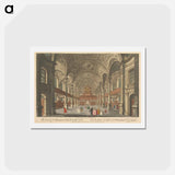 アートポストカード-The Inside of St. Martin's Church in the Fields
 - イェール大学アートギャラリー Postcard.