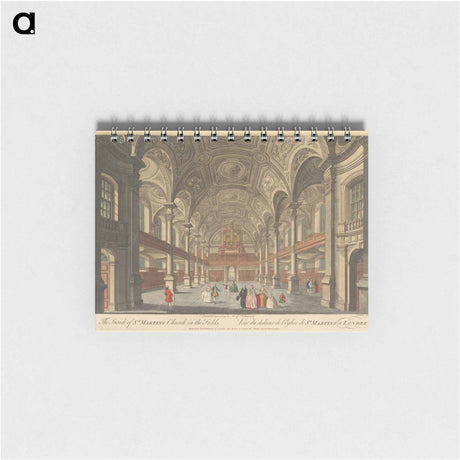 アートメモ帳-The Inside of St. Martin's Church in the Fields
 - イェール大学アートギャラリー Memo.