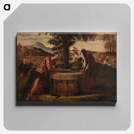 アートパネル-Christ and the Woman of Samaria
 - バーンズ・コレクション Canvas.
