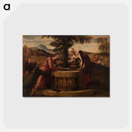 アートポストカード-Christ and the Woman of Samaria
 - バーンズ・コレクション Postcard.