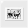 アートポストカード-Reindeers from Nimrod In The North
 - 大英図書館 Postcard.